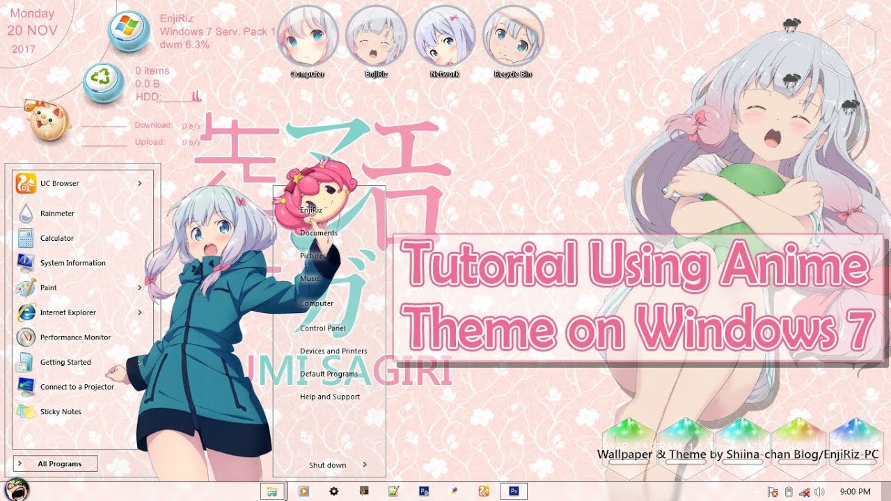 Windows 7 Anime Themes